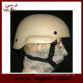 Casco táctico de alta calidad Mich 2002 vidrio fibra cuero casco